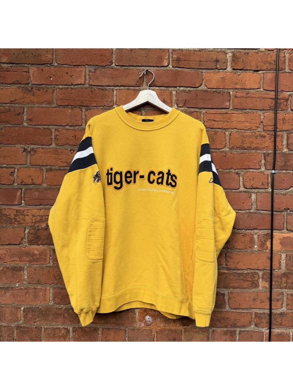 Vintage Hamilton tiger cats Reebok crewneck sweatshirt 00s